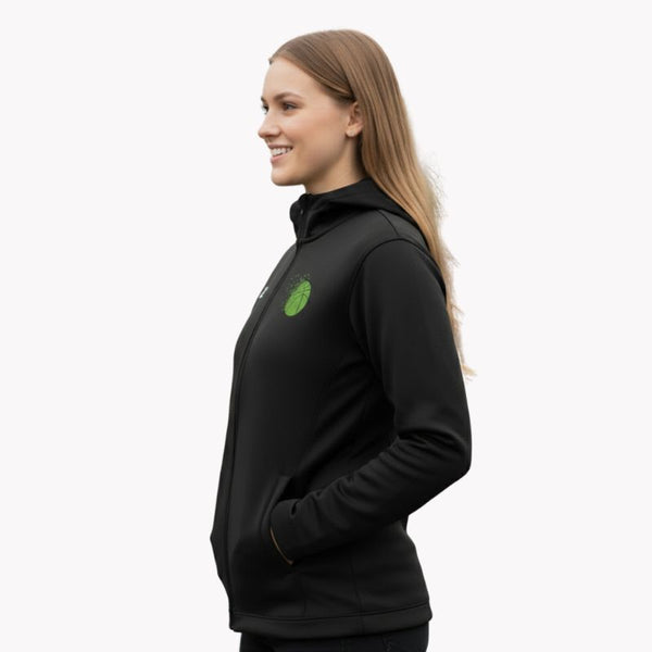 Glide SlimFit HP Tech Zip Hoodie Black