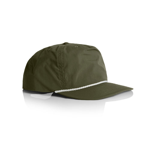 Surf Rope Cap — ARMY (right)