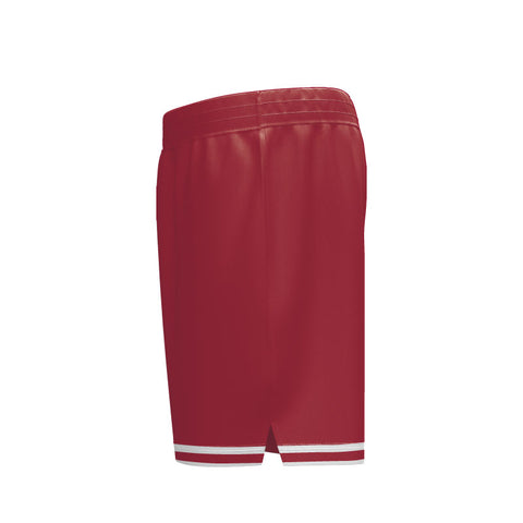 QLD Core Shorts Pro Sideseam Maroon Design Your Own Custom