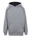 Kids Contrast Fleecy Hoodie