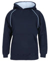 Kids Contrast Fleecy Hoodie