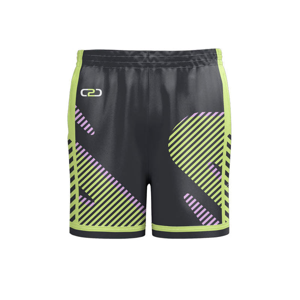 Custom Allsorts HP Split Shorts Mid Thigh Front View