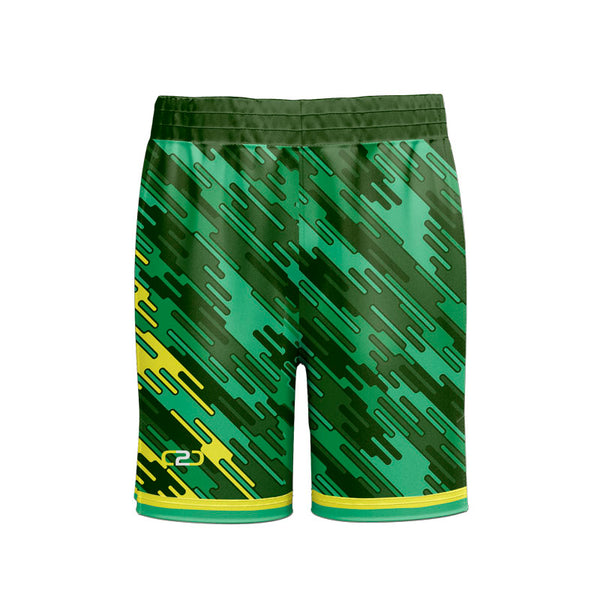 Custom Armory HP Split Shorts Above Knee Front View