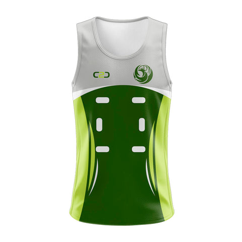 Custom Mens Netball Singlet 117 Front View