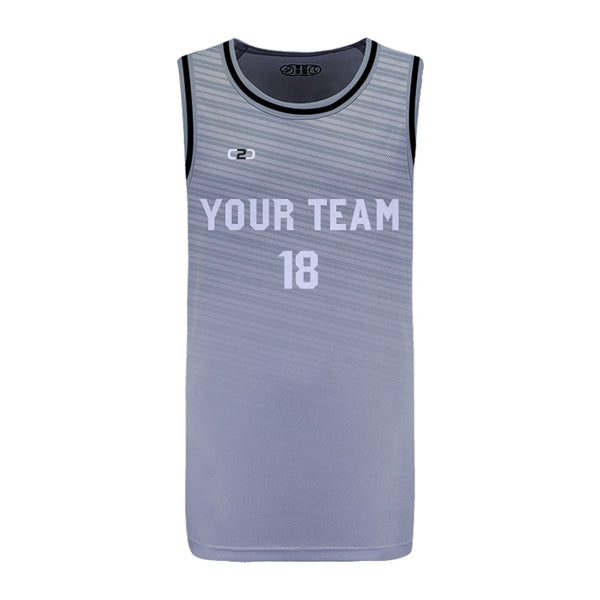 Custom SPURS ALT Icon HP Split Basketball Singlet Front View